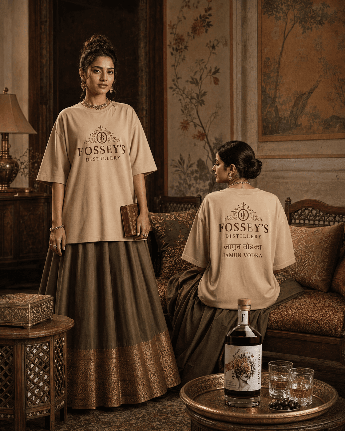 Fossey's Jamun Vodka, styled with the BAORI range